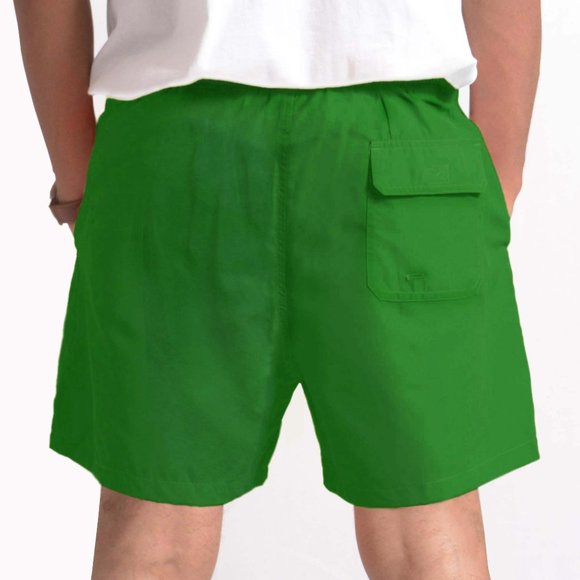 OLGYN Men’s Green Swim Shorts - Picture 2 of 4